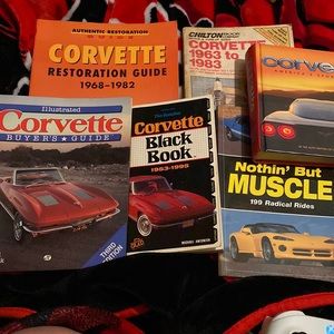 Old mostly corvette books